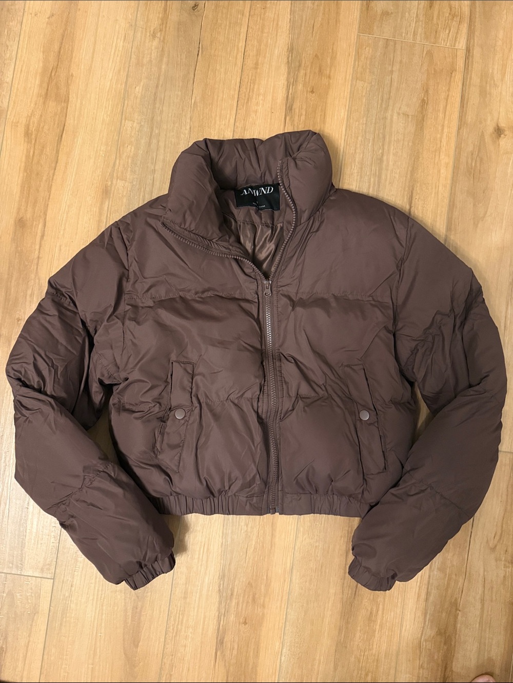 #319. ANWND Cropped Puffer Jacket